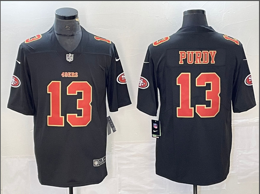 Adult San Francisco 49ers Brock Purdy NO.13 Football Jerseys