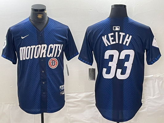 Men/Women/Youth Detroit Tigers Colt Keith NO.33 baseball Jerseys