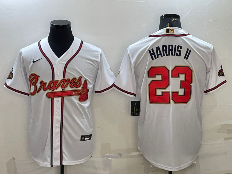 Men/Women/Youth Atlanta Braves Michael Harris II #23 baseball Jerseys