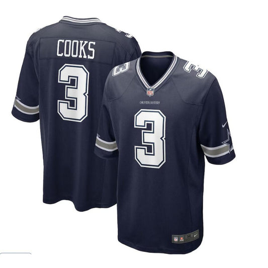 New Season Adult Dallas Cowboys Brandin Cooks NO.3 Football Jerseys