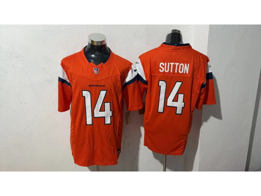 Adult Denver Broncos Courtland Sutton NO.14 Football Jerseys