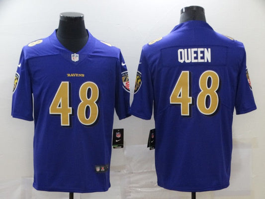 Adult  Baltimore Ravens Patrick Queen NO.48 Football Jerseys