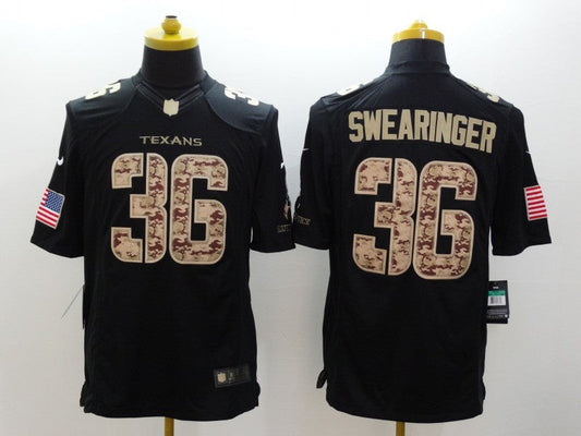 Adult Houston Texans D.J. Swearinger NO.36 Football Jerseys