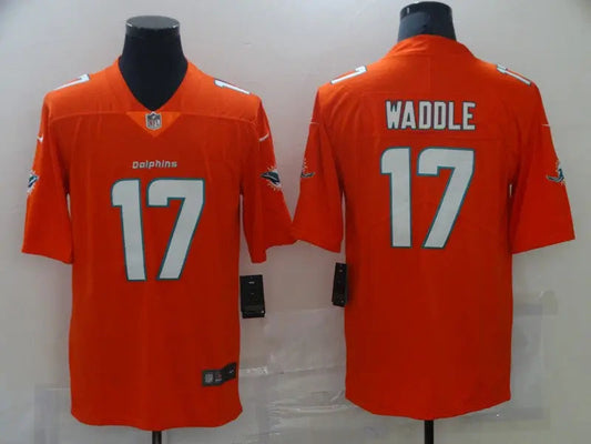 Adult Miami Dolphins Jaylen Waddle NO.17 Football Jerseys