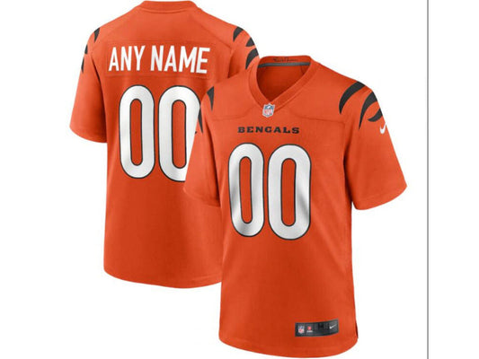 Adult Cincinnati Bengals number and name customed elite Football Jerseys