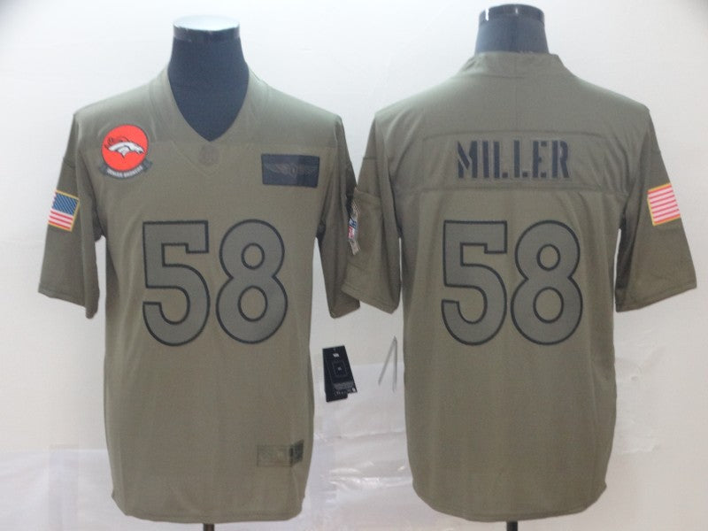 Adult Denver Broncos Von Miller NO.58 Football Jerseys