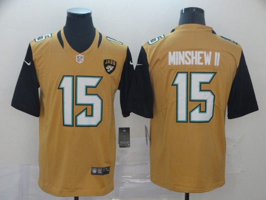 Adult Jacksonville Jaguars Gardner Minshew II NO.15 Football Jerseys