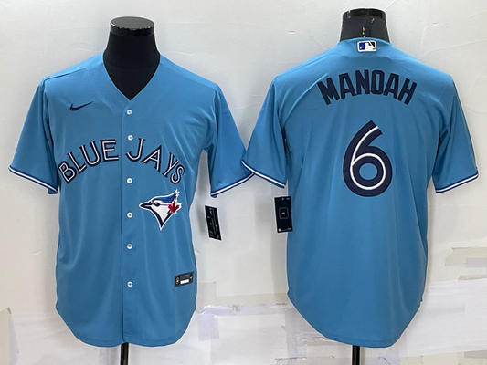 Men/Women/Youth Toronto Blue Jays Alek Manoah #6 baseball Jerseys