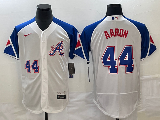 Men/Women/Youth Atlanta Braves  Hank Aaron #44 baseball Jerseys