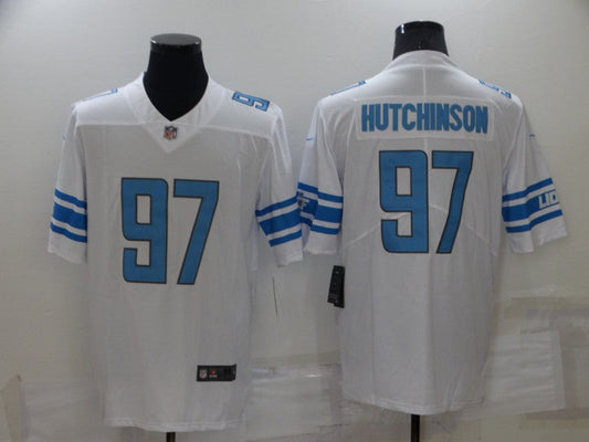 Adult Detroit Lions Aidan Hutchinson NO.97 Football Jerseys