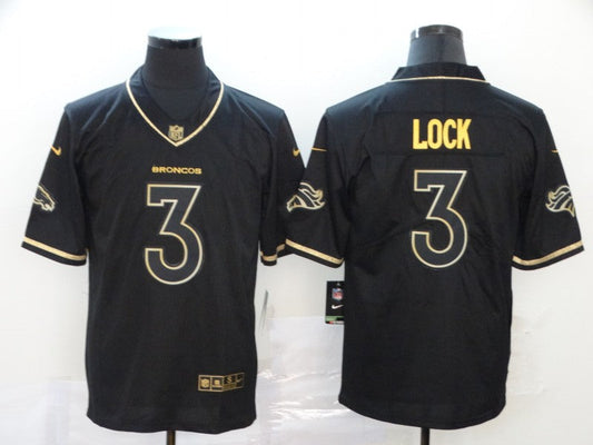 Adult Denver Broncos Drew Lock NO.3 Football Jerseys