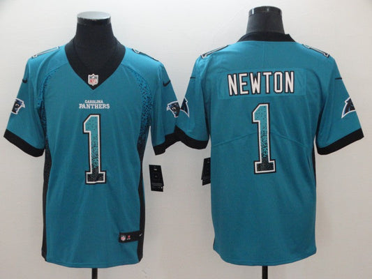 Adult Carolina Panthers Cam Newton NO.1 Football Jerseys