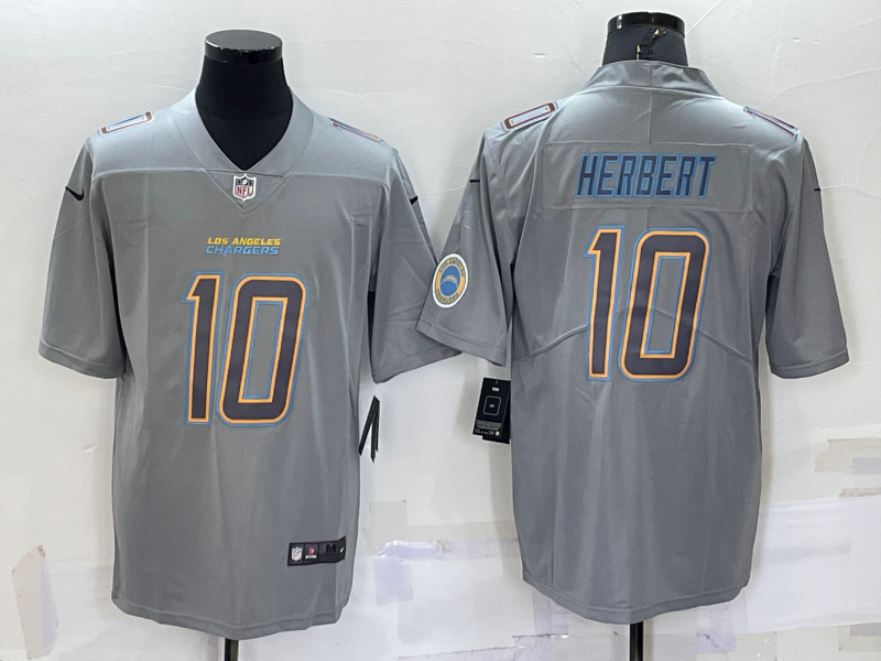 Adult Los Angeles Chargers Justin Herbert NO.10 Football Jerseys