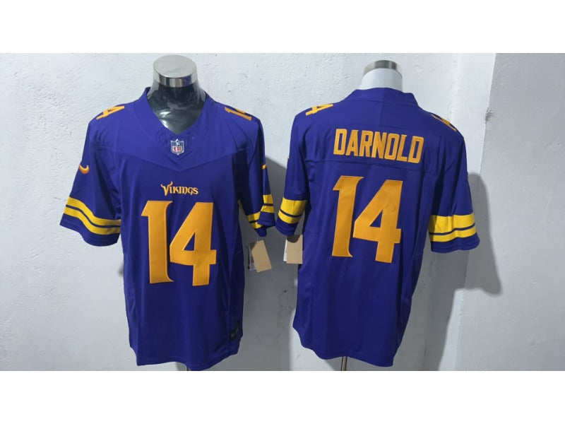 New Season Adult Minnesota Vikings Sam Darnold  NO.14 Football Jerseys