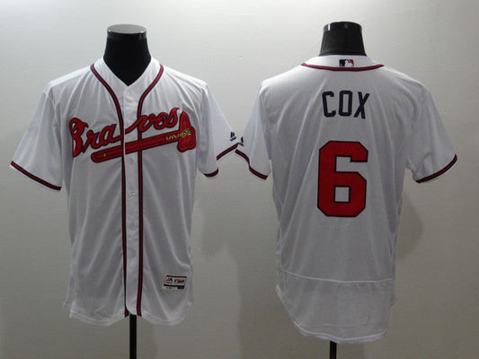 Men/Women/Youth Atlanta Braves Bobby Cox #6 baseball Jerseys