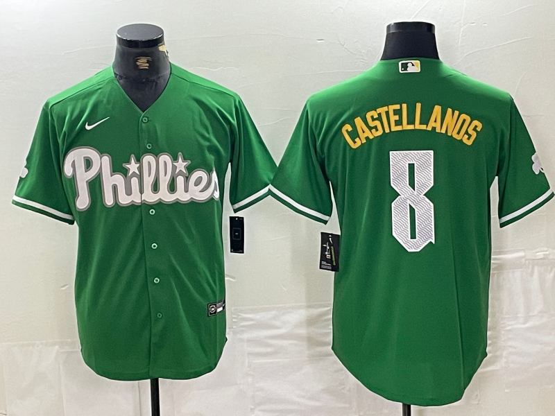 Men/Women/Youth Philadelphia Phillies Nick Castellanos  #8 baseball Jerseys