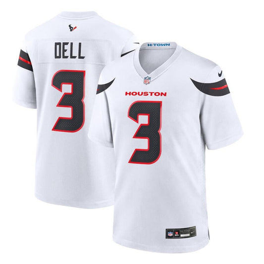 New Season Adult Houston Texans Tank Dell NO.3 Football Jerseys