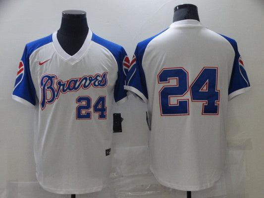 Men/Women/Youth Atlanta Braves Deion Sanders #24 baseball Jerseys