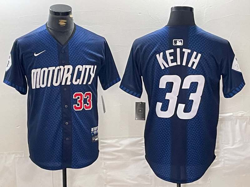 Men/Women/Youth Detroit Tigers Colt Keith NO.33 baseball Jerseys