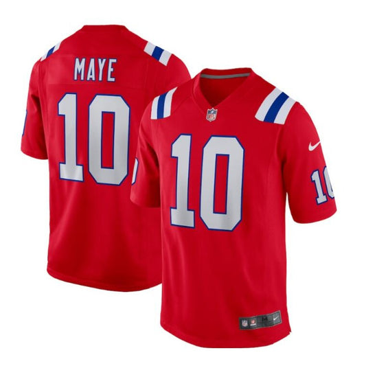 New Season Adult New England Patriots Drake Maye  NO.10 Football Jerseys