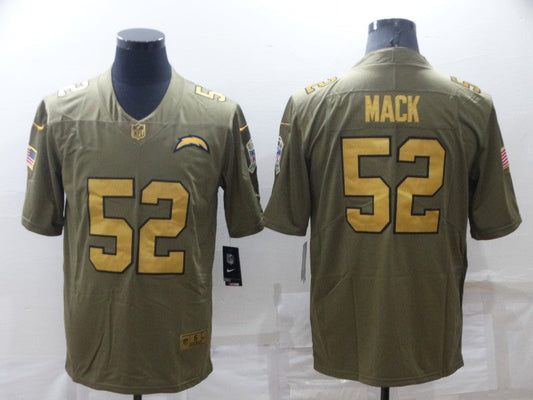 Adult Los Angeles Chargers Khalil Mack NO.52 Football Jerseys