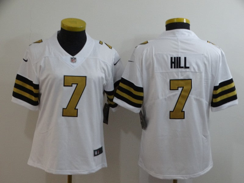 Women's New Orleans Saints Taysom Hill NO.7 Football Jerseys