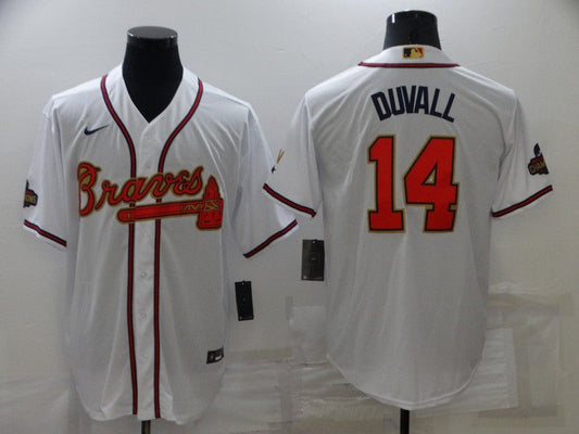 Men/Women/Youth Atlanta Braves Adam Duvall  #14 baseball Jerseys