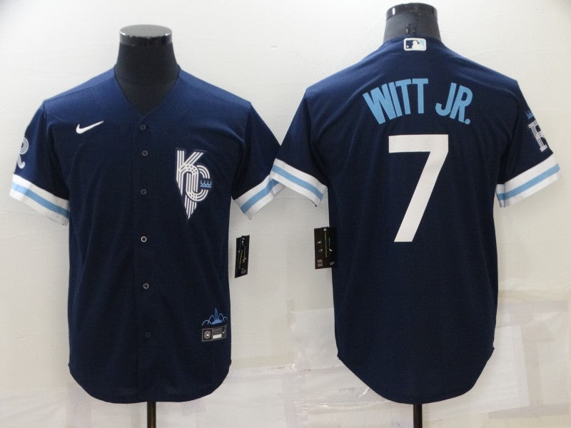 Men/Women/Youth Kansas City Royals Bobby Witt Jr.  #7 baseball Jerseys