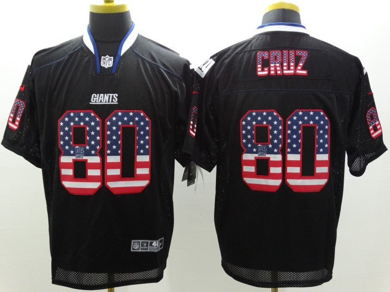 Adult New York Giants Victor Cruz NO.80 Football Jerseys