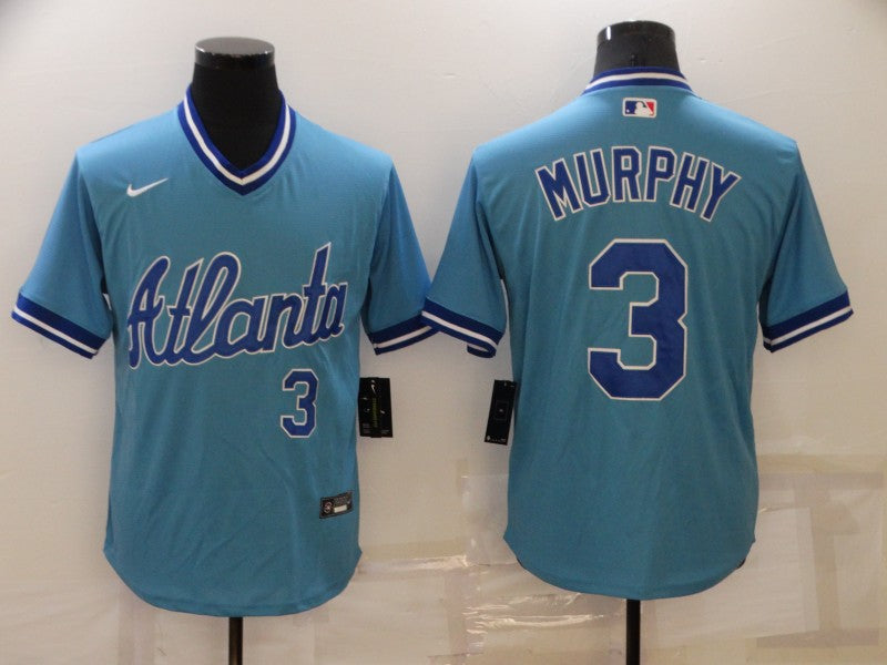 Men/Women/Youth Atlanta Braves Dale Murphy #3 baseball Jerseys