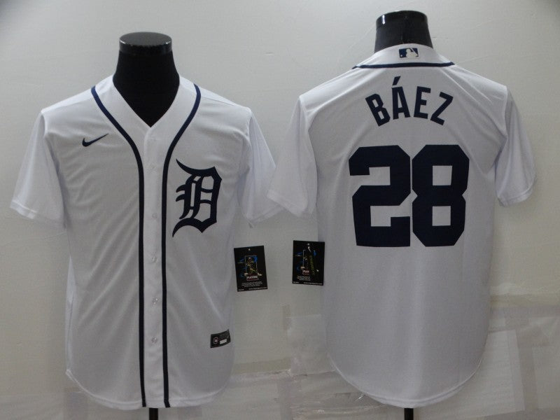 Men/Women/Youth Detroit Tigers Javier Báez  NO.28 baseball Jerseys