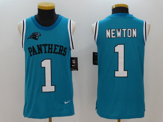 Adult Carolina Panthers Cam Newton NO.1 Football Jerseys