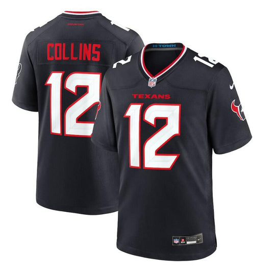 New Season Adult Houston Texans Nico Collins NO.12 Football Jerseys