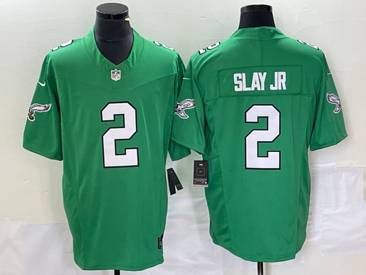 Adult 2023-2024 season Philadelphia Eagles Darius Slay JR. NO.2 Football Jerseys