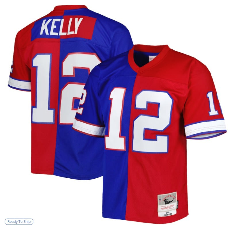 New Season Adult Buffalo Bills Jim Kelly NO.12 Football Jerseys