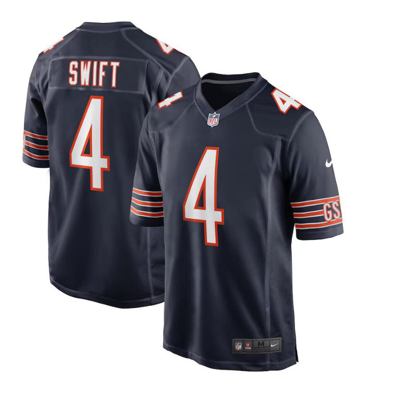 New Season Adult Chicago Bears D'Andre Swift NO.4 Football Jerseys