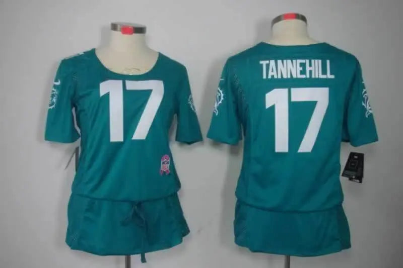 Women Miami Dolphins Ryan Tannehill NO.17 Football Jerseys