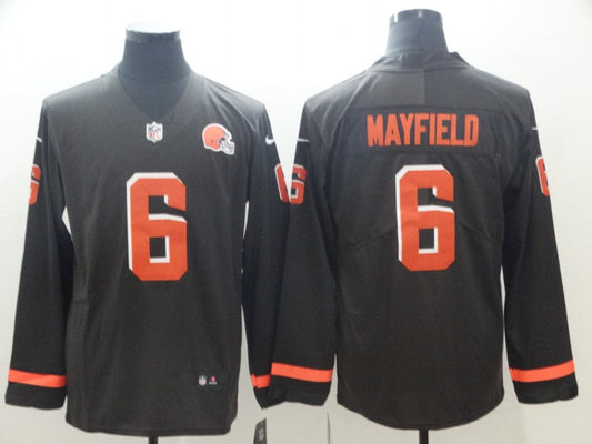 Adult Cleveland Browns Baker Mayfield NO.6 Football Jerseys