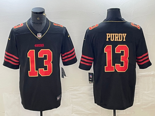 Adult San Francisco 49ers Brock Purdy NO.13 Football Jerseys