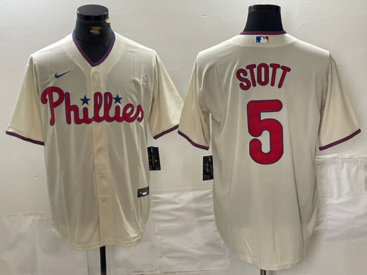 Men/Women/Youth Philadelphia Phillies Bryson Stott #5 baseball Jerseys