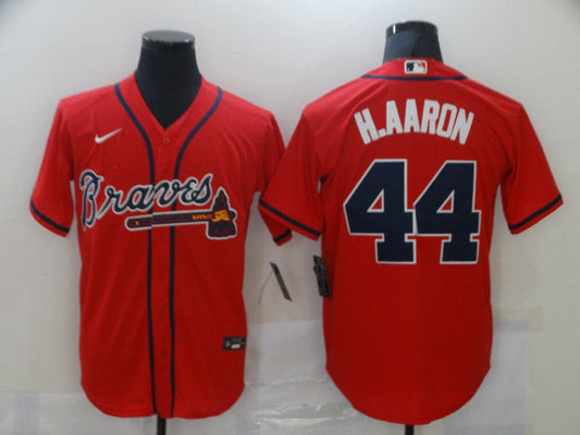 Men/Women/Youth Atlanta Braves Hank Aaron #44 baseball Jerseys