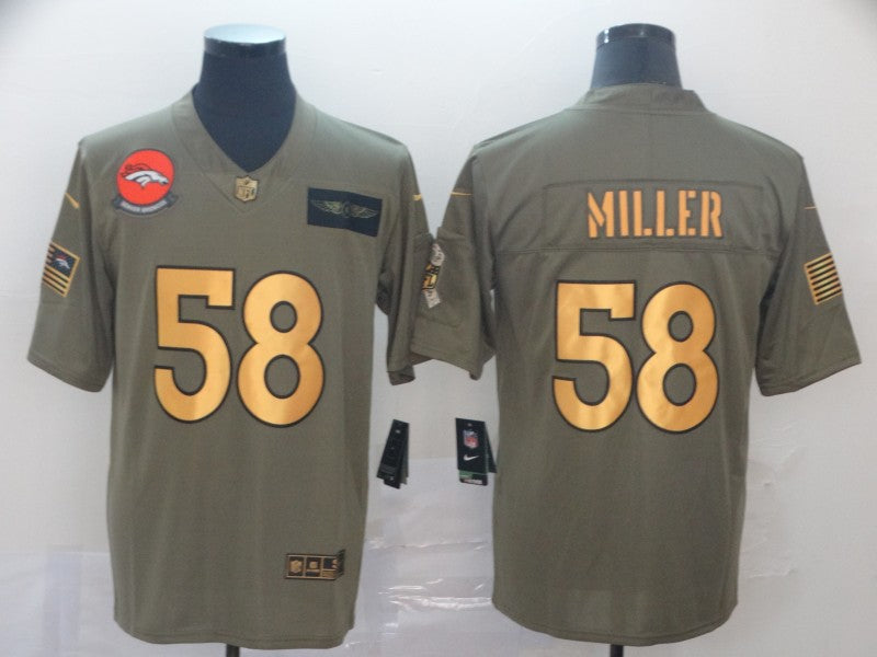 Adult Denver Broncos Von Miller NO.58 Football Jerseys