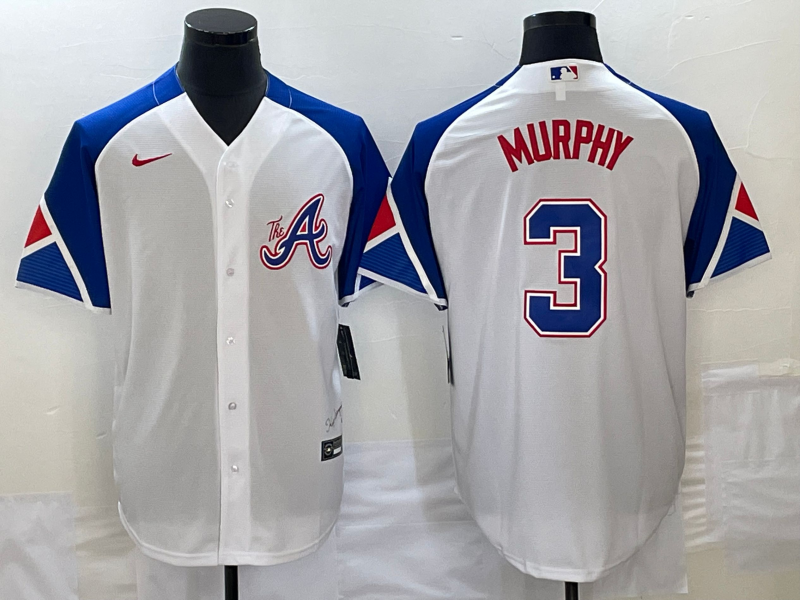 Men/Women/Youth Atlanta Braves Dale Murphy #3 baseball Jerseys