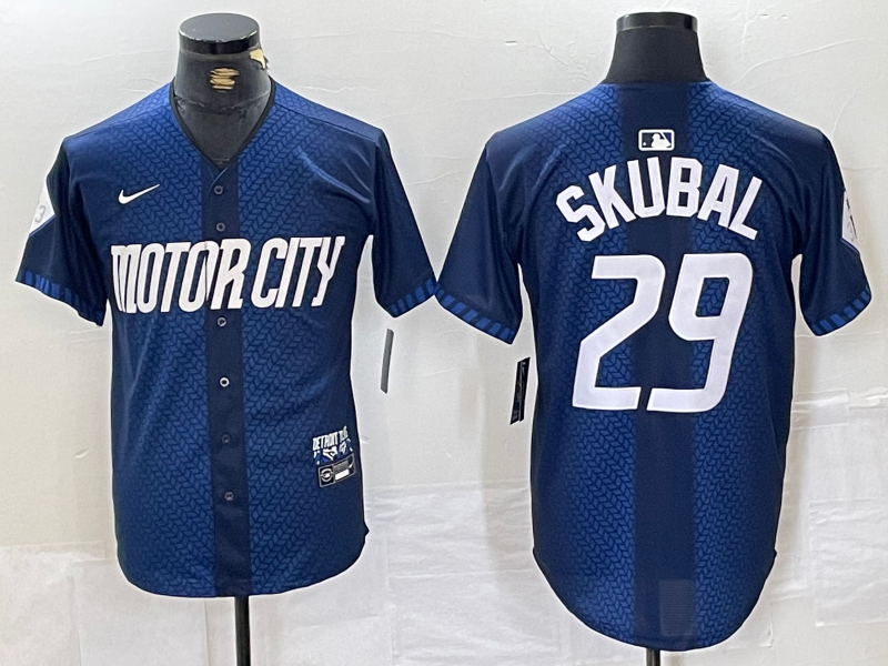 Men/Women/Youth Detroit Tigers Tarik Skubal NO.29 baseball Jerseys