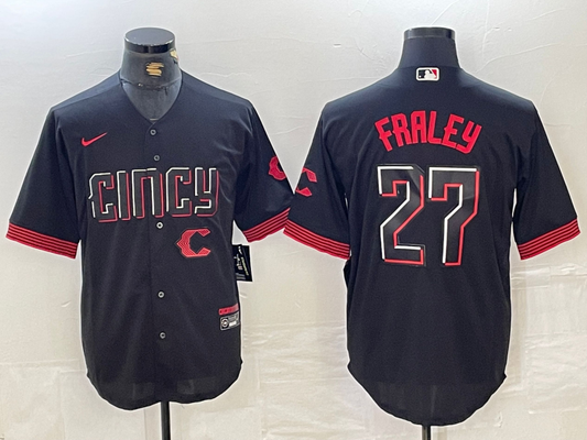 Men/Women/Youth Cincinnati reds Jake Fraley NO.27 baseball Jerseys