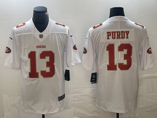 Adult San Francisco 49ers Brock Purdy NO.13 Football Jerseys