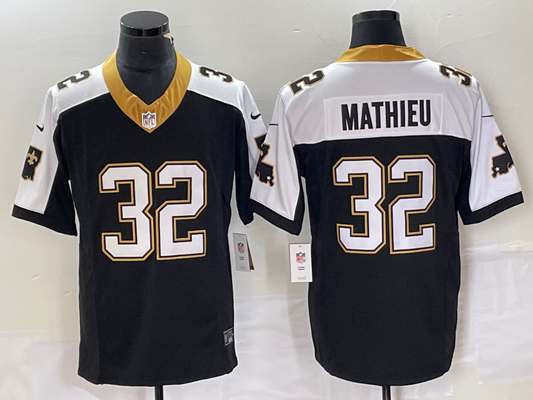 Adult New Orleans Saints Tyrann Mathieu NO.32 Football Jerseys