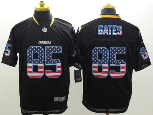 Adult Los Angeles Chargers Antonio Gates NO.85 Football Jerseys