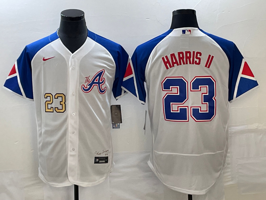 Men/Women/Youth Atlanta Braves Michael Harris II #23 baseball Jerseys