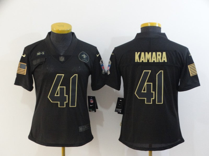 Women's New Orleans Saints Alvin Kamara NO.41 Football Jerseys